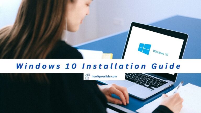 How To Install Windows 10 From Usb?
