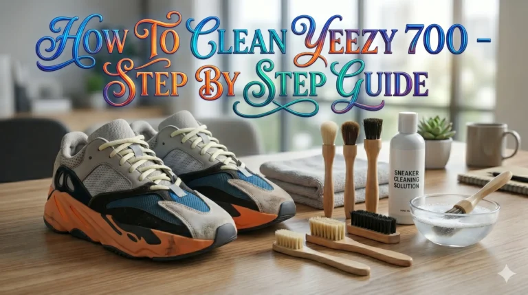 How to Clean Yeezy 700