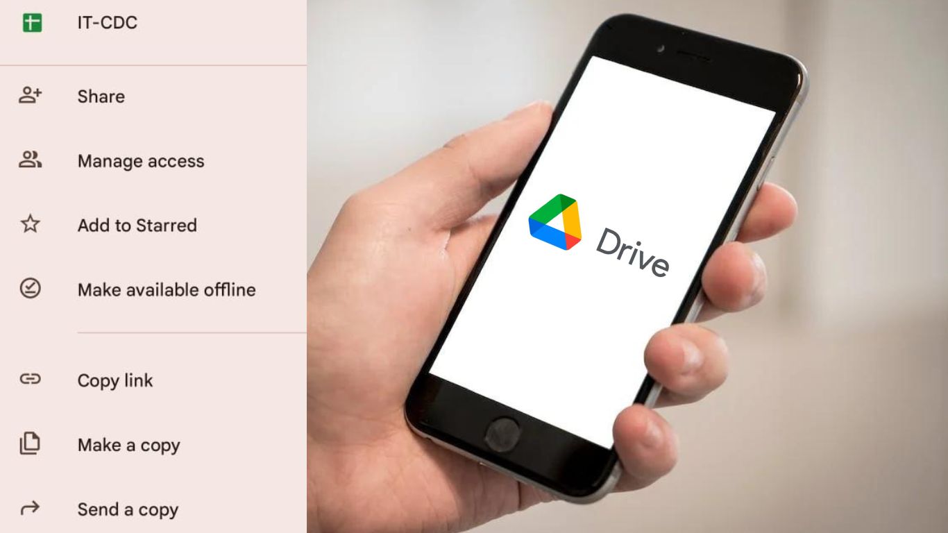 How To Share Files On Google Drive Via Cell Phone And Pc