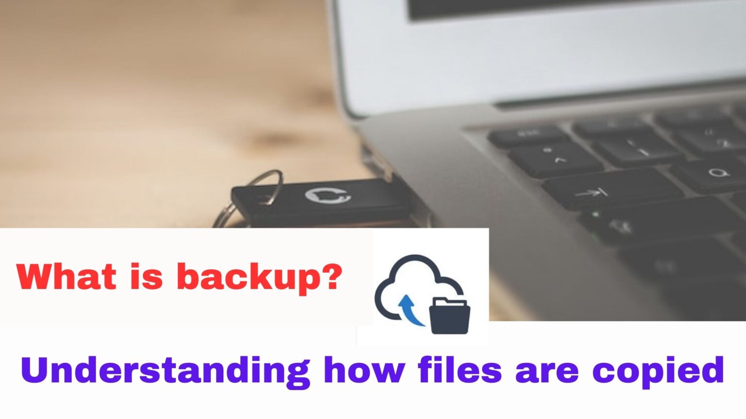 What is Backup? Understanding how files are copied - How It Possible
